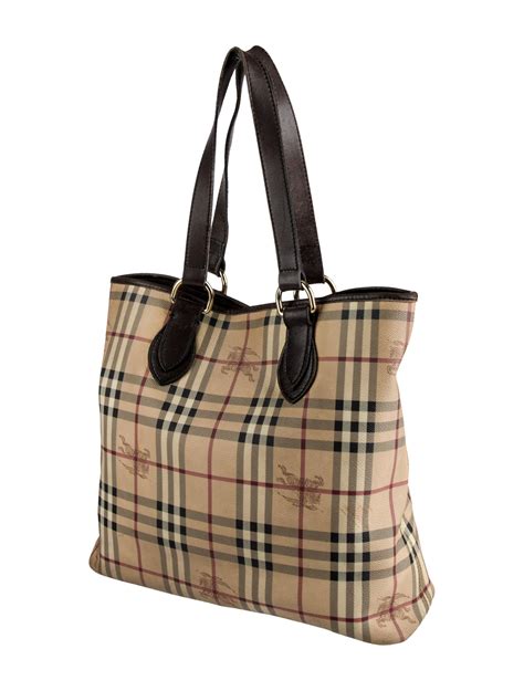 burberry heraldic tote|Burberry haymarket tote.